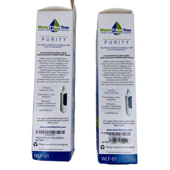 Lot 2 Water Filter Tree Purity Pro Refrigerator Filters WLF-01 Replaces LT700P - Picture 7 of 12